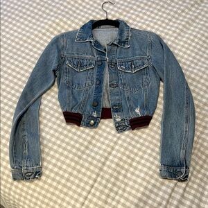Carmar Denim Cropped Denim Jacket